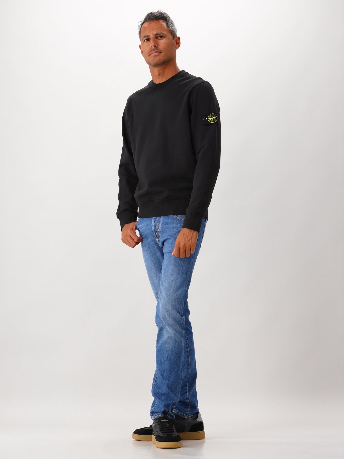 Stone Island Sweater Zwart
