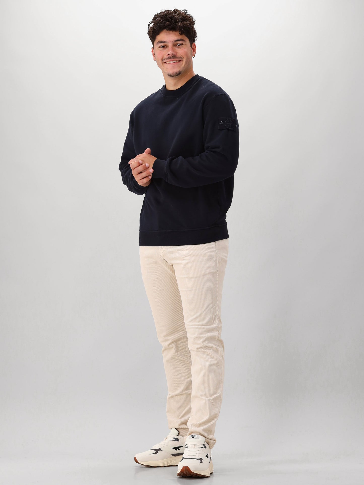 Stone Island Sweater Blauw Ghost