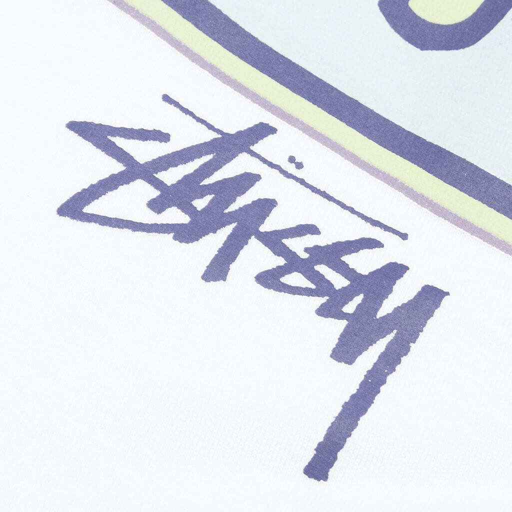 Crown L/S Tee - White