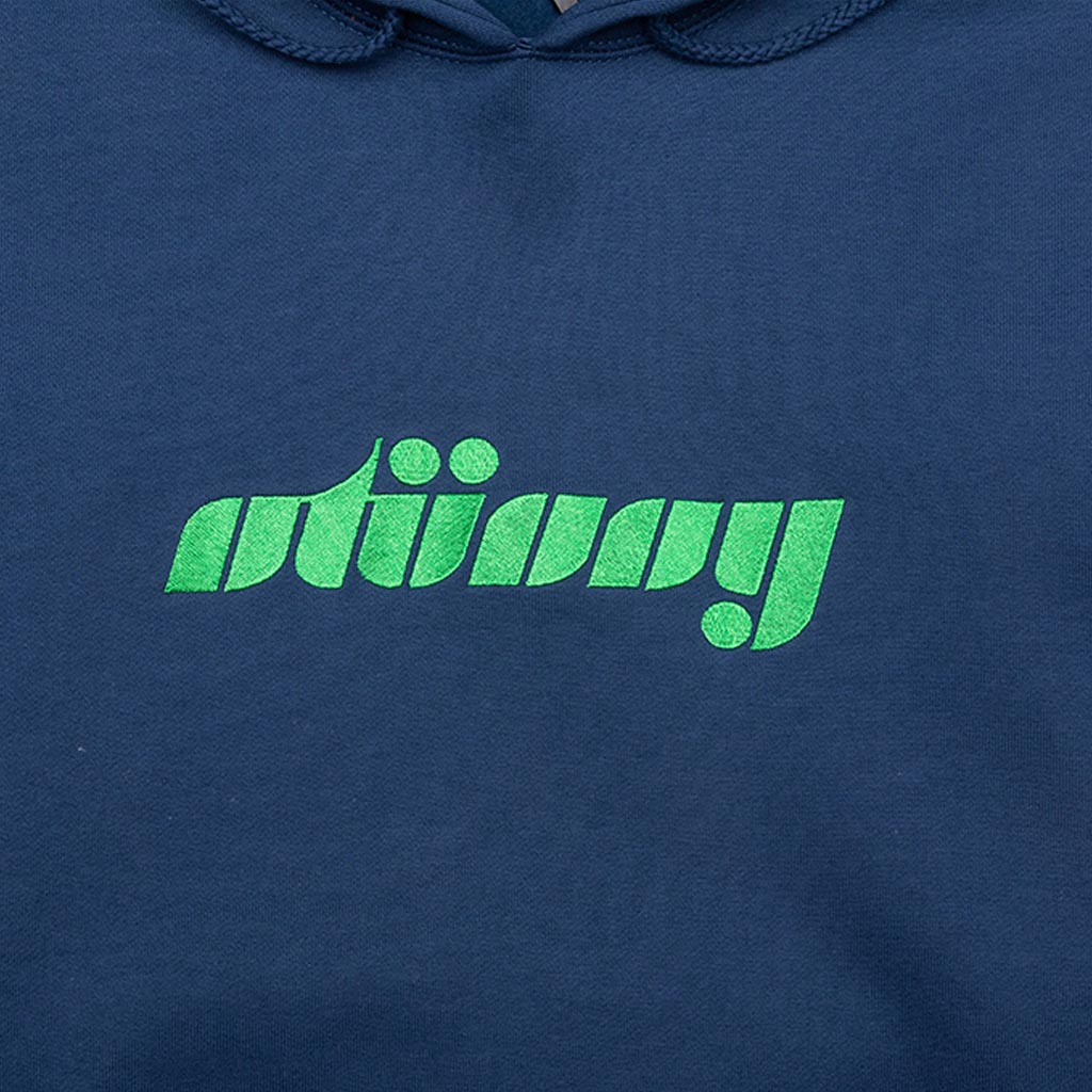 Pretty Applique Hoodie - Navy