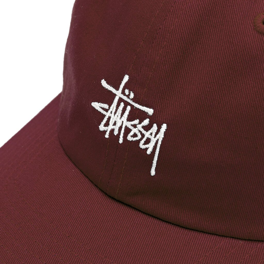 Stock Low Pro Cap - Maroon