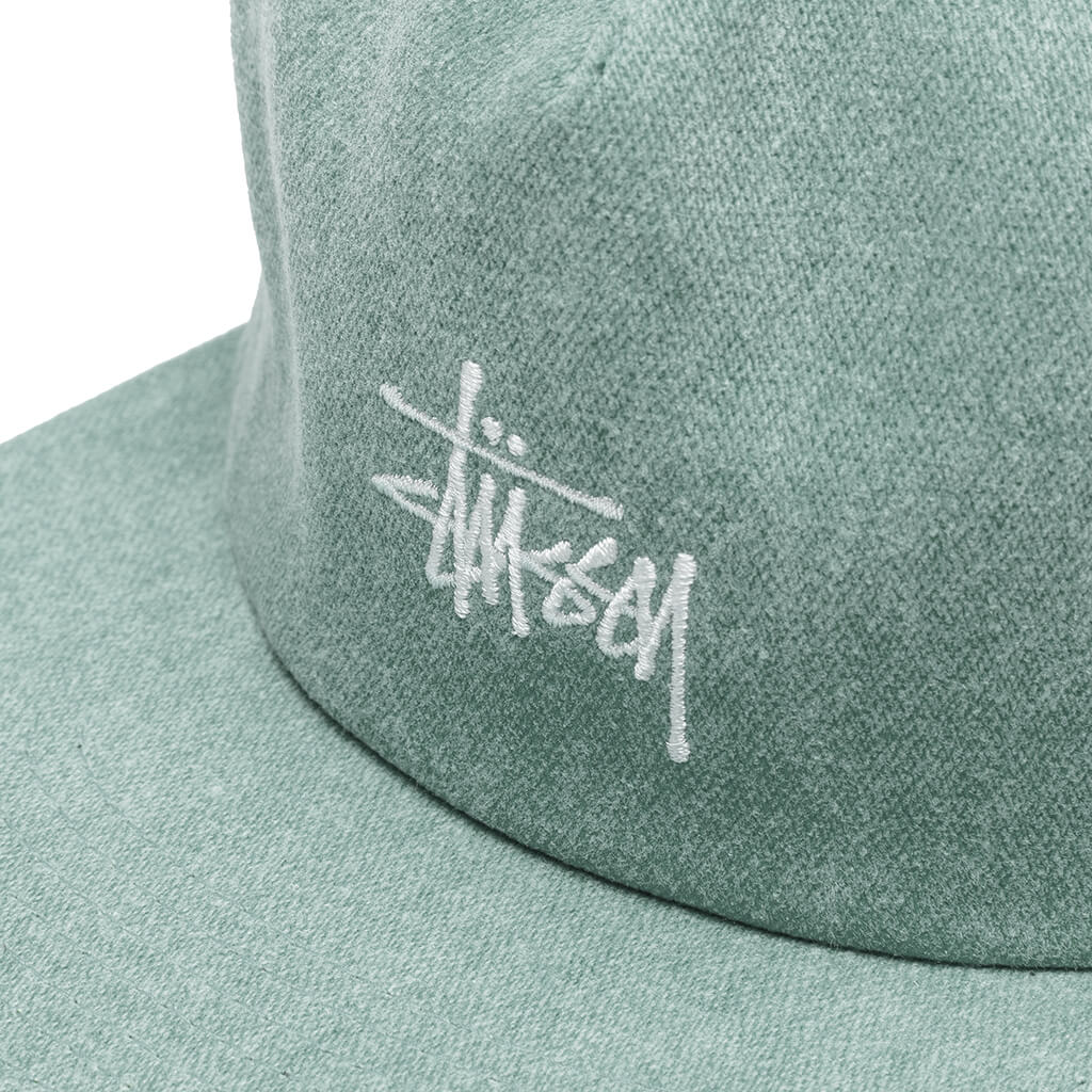 Stock Pigment Strapback Cap - Blue
