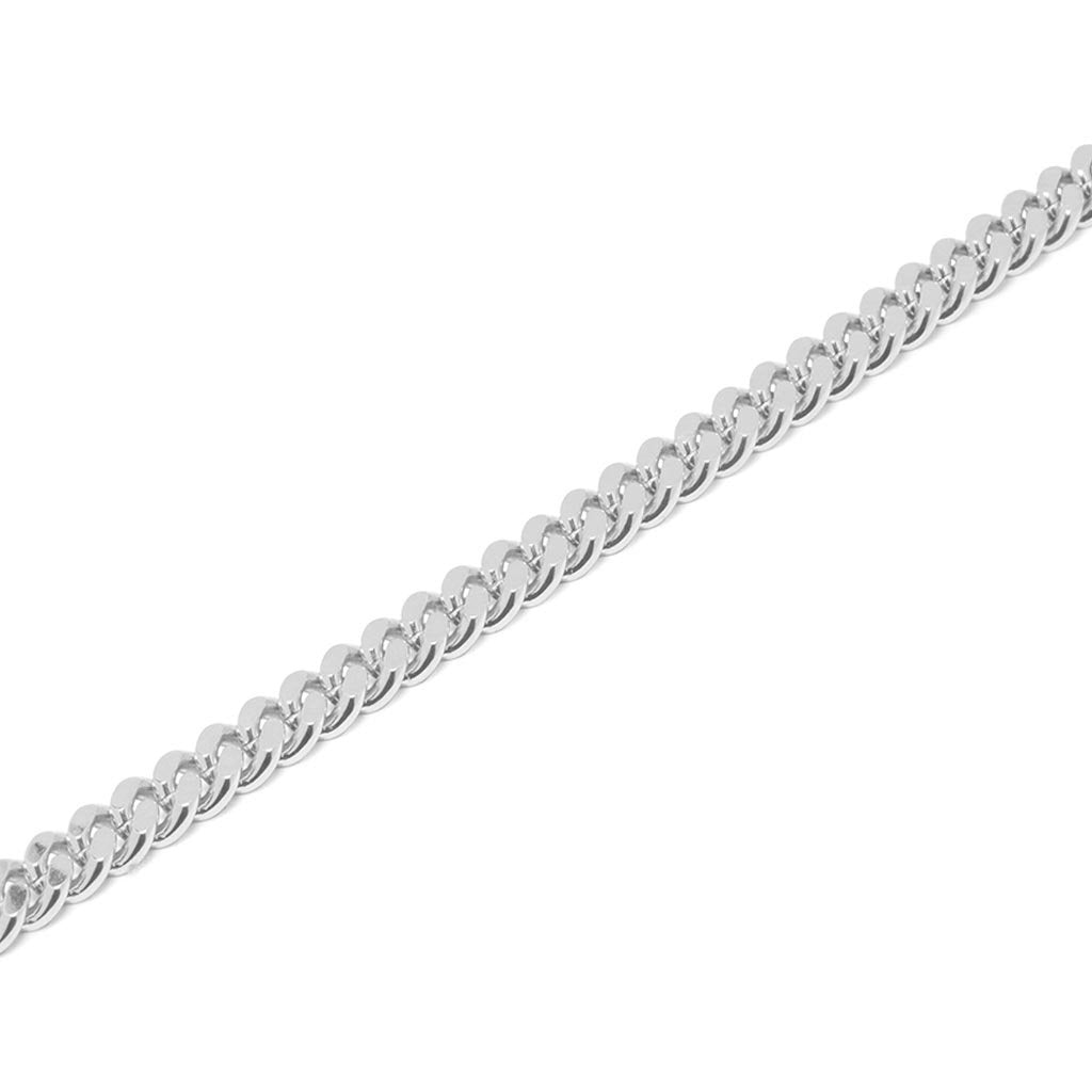 Curb Bracelet L - 925 Sterling Silver