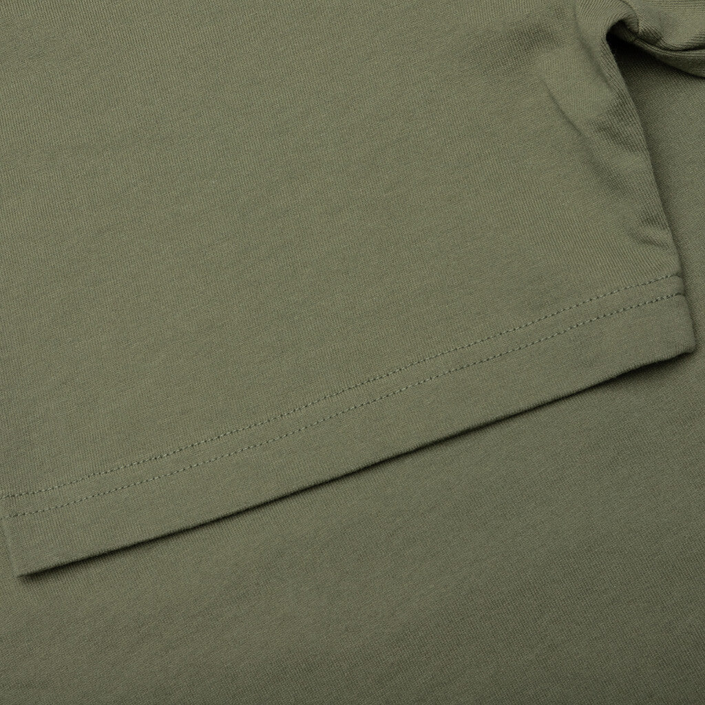 Feature x MAD Gallery x Pretty Done Direction Tee - Oil Green