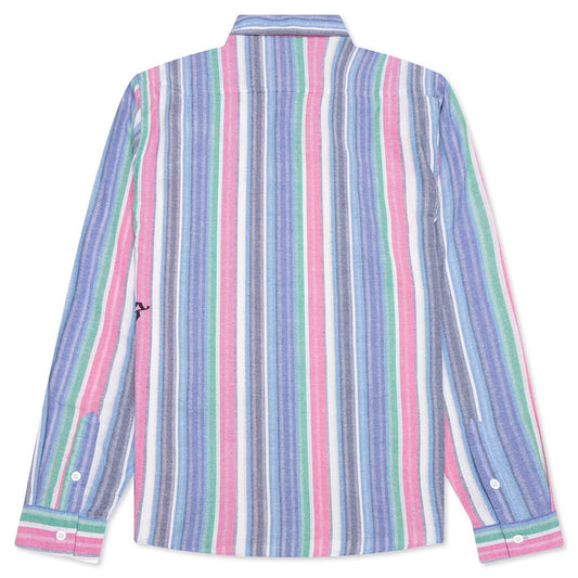 Chapel L/S Button Up Shirt - Blue