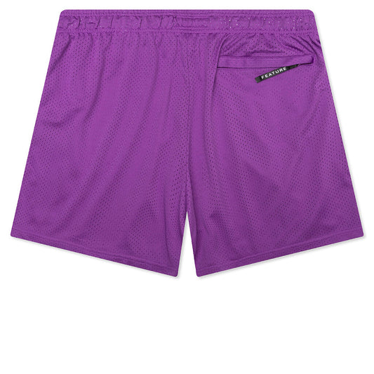 West Mesh Shorts - Purple
