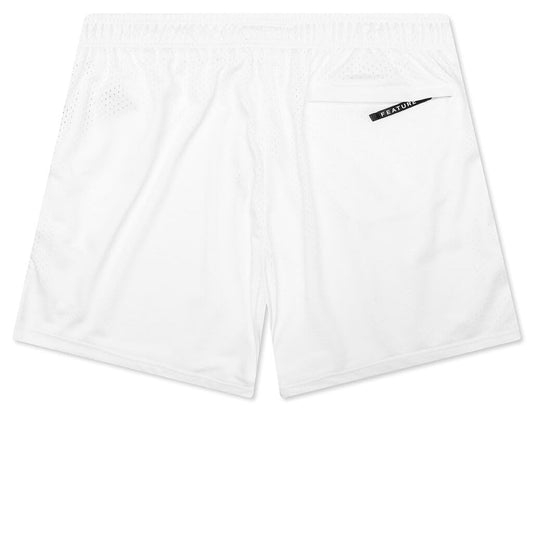 West Mesh Shorts - White