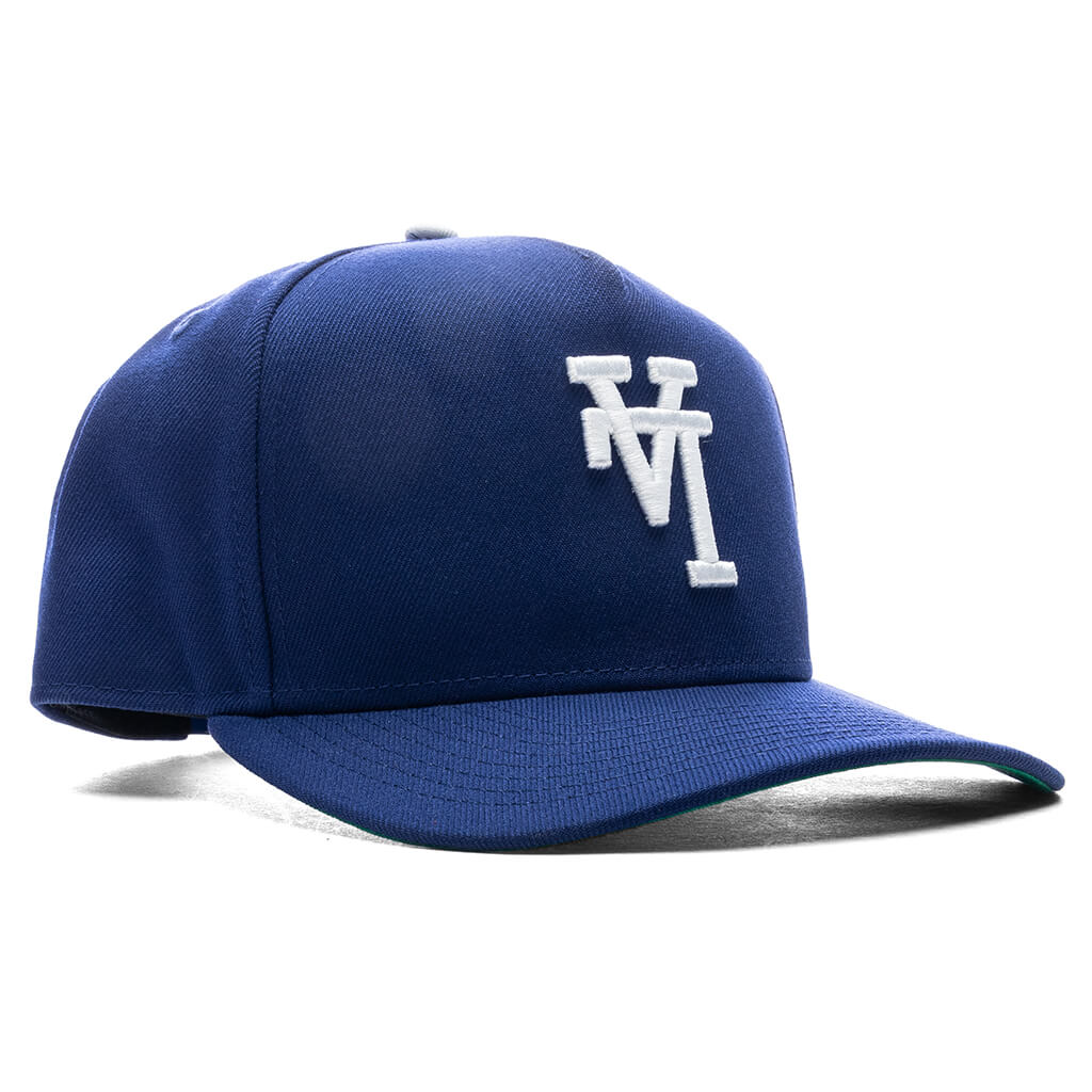 9FIFTY A-Frame Snapback Upside Down Los Angeles Dodgers - Dark Royal