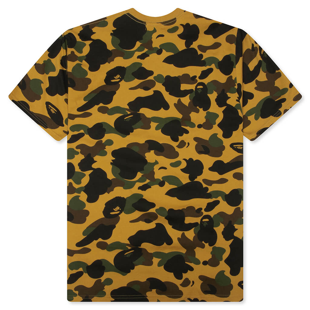 1st Camo College Tee - Yellow