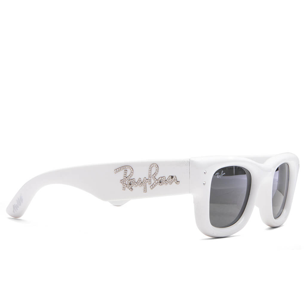 Ray-Ban x A$AP Rocky Wayfarer Puffer Crystal Edition - White/Strass