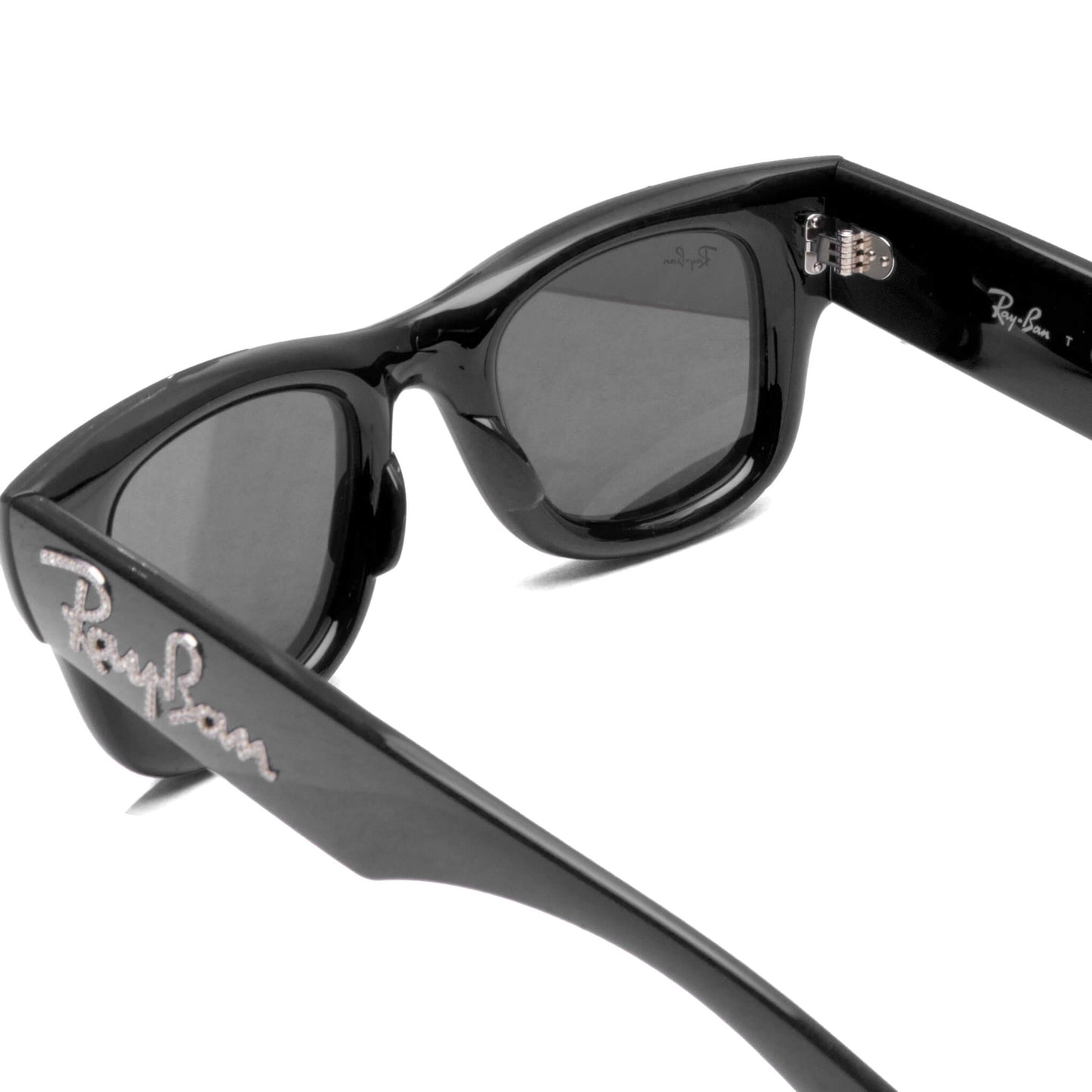 Ray-Ban x A$AP Rocky Wayfarer Puffer Crystal Edition - Black/Strass