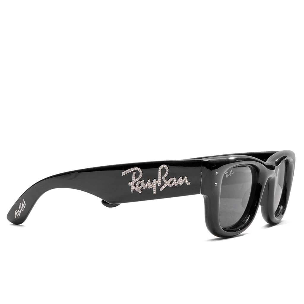Ray-Ban x A$AP Rocky Wayfarer Puffer Crystal Edition - Black/Strass