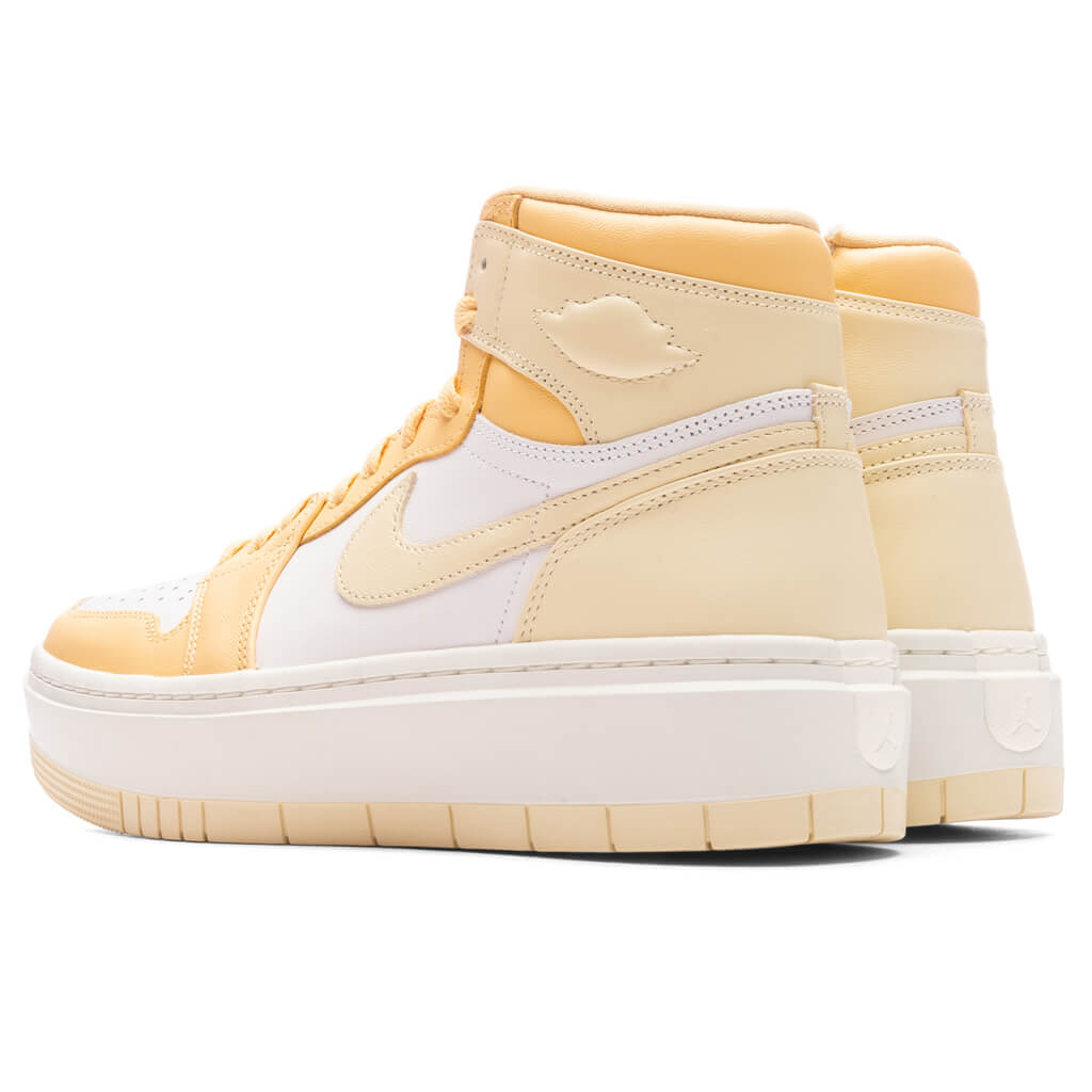 Women's Air Jordan 1 Elevate High - Celestial Gold/Muslin/White