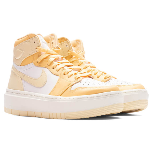 Women's Air Jordan 1 Elevate High - Celestial Gold/Muslin/White