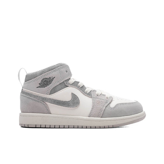 Jordan 1 Mid SE (PS) - Neutral Grey/Smoke Grey-Sail