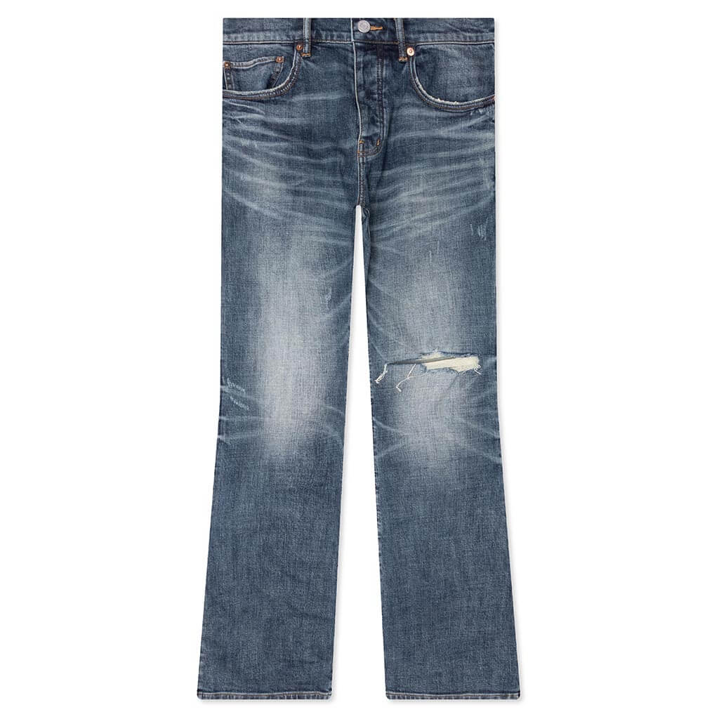 P004 1 Year Fade Flare - Dark Indigo