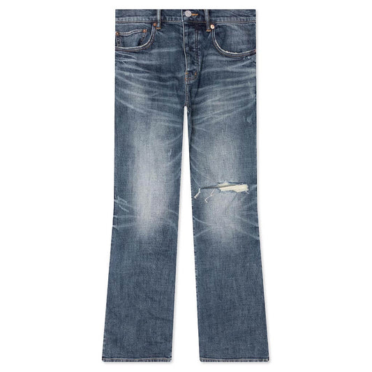 P004 1 Year Fade Flare - Dark Indigo