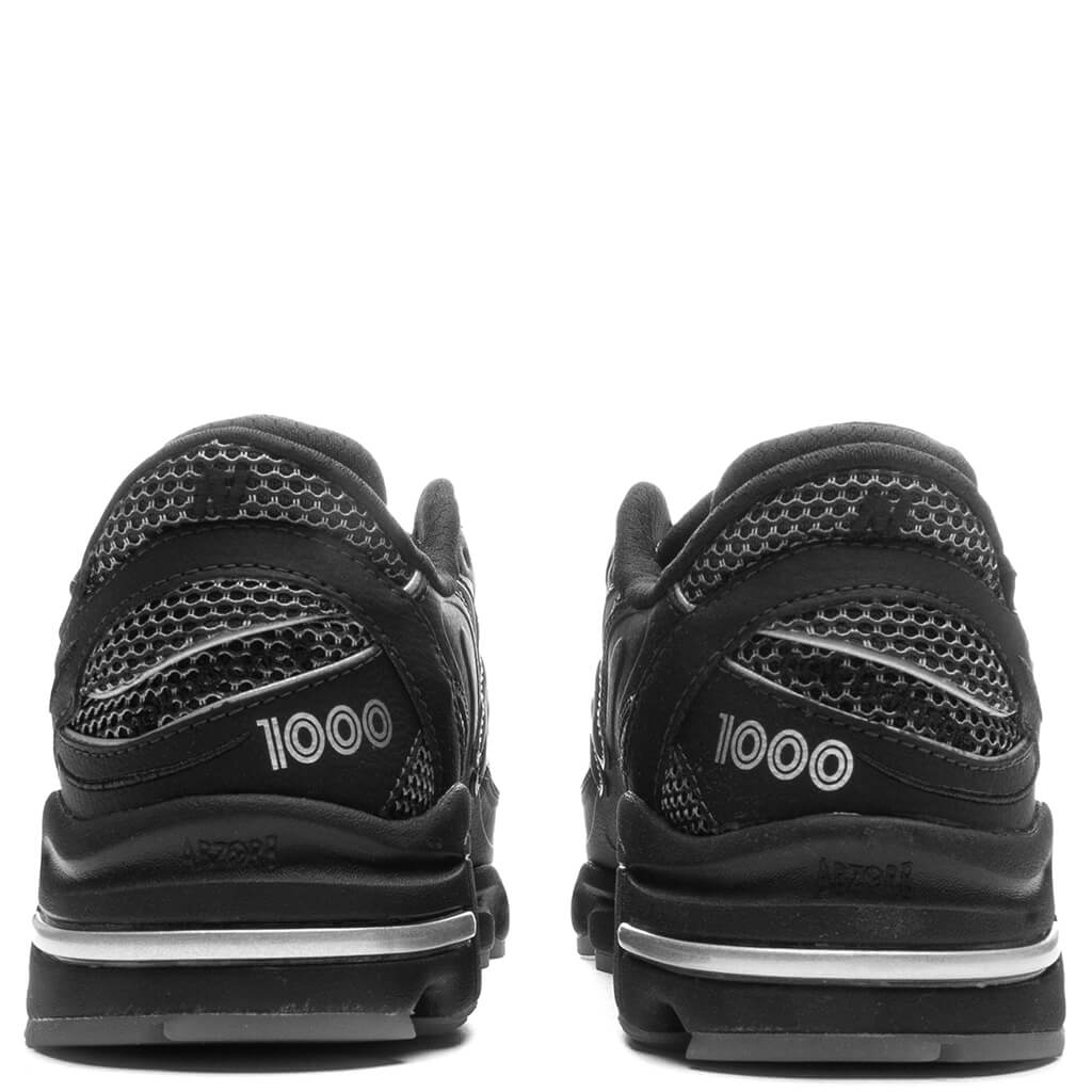 1000 - Black/White/Silver Metallic