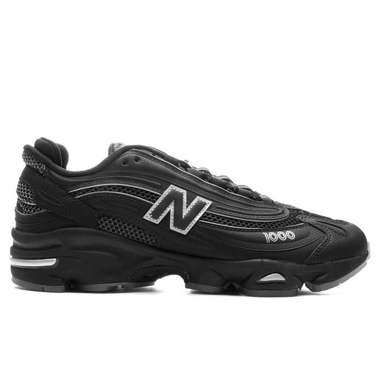 1000 - Black/White/Silver Metallic
