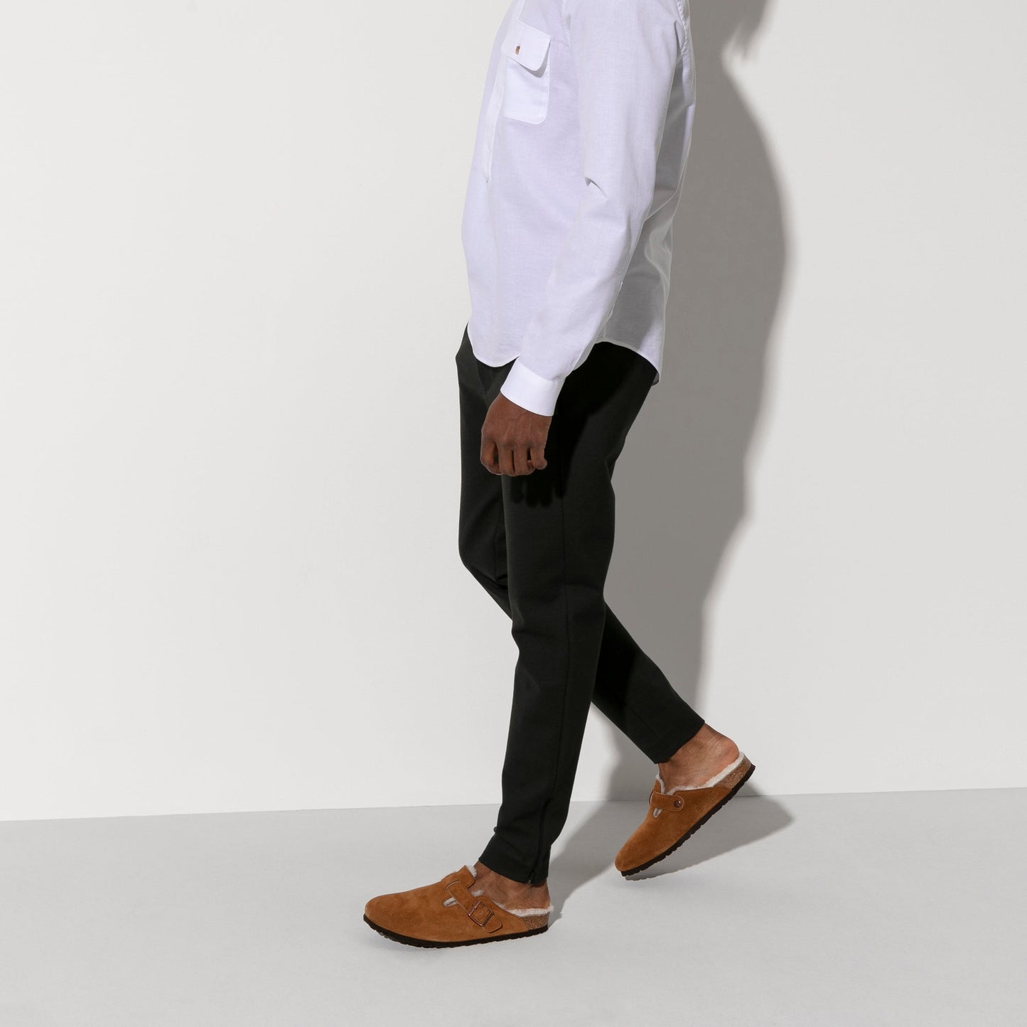 BIRKENSTOCK - BOSTON CLOGS - SHEARLING MINK