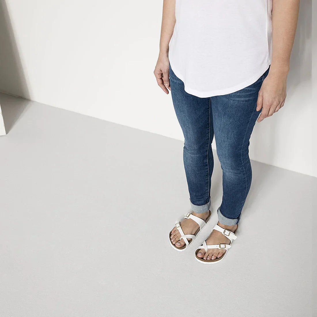 BIRKENSTOCK - MAYARI BF - PATENT WHITE
