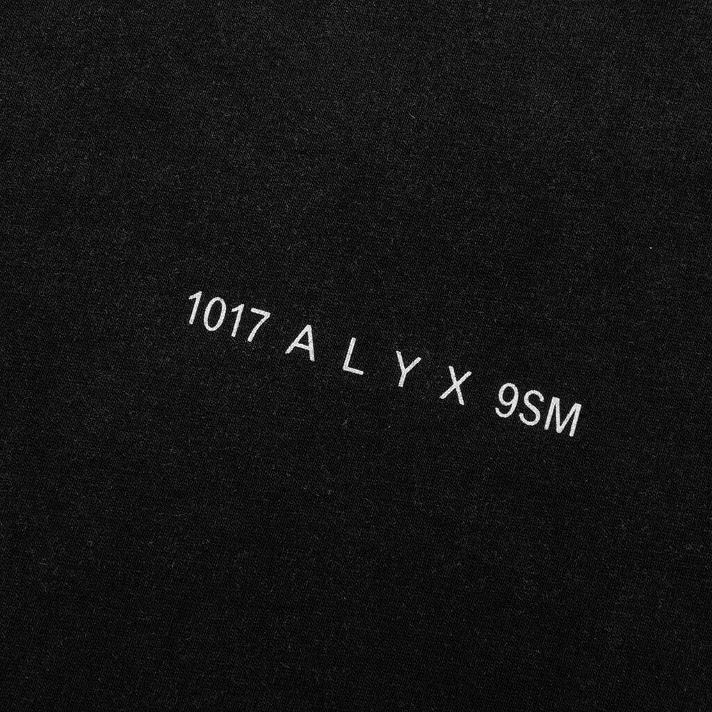 1017 9SM Smoke Graphic S/S T-Shirt - Black