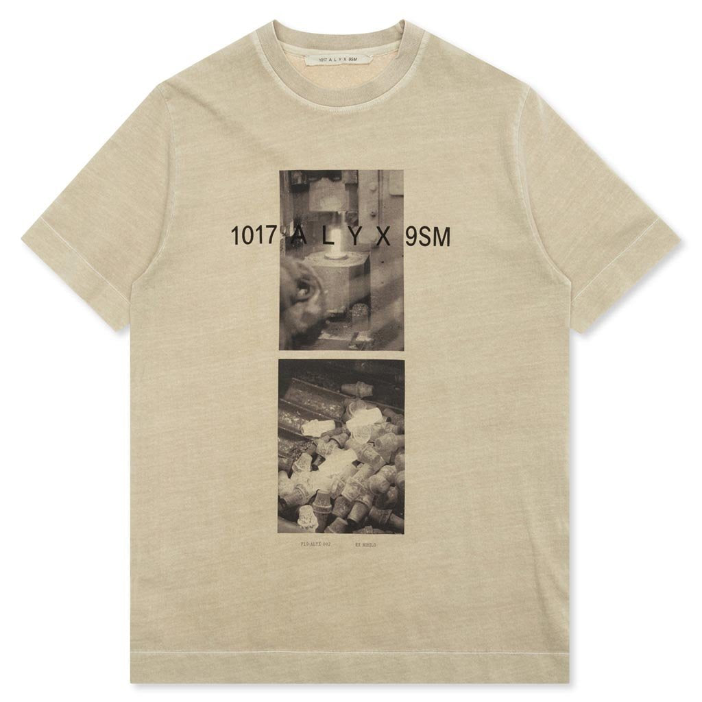 15 Print Tee - Taupe