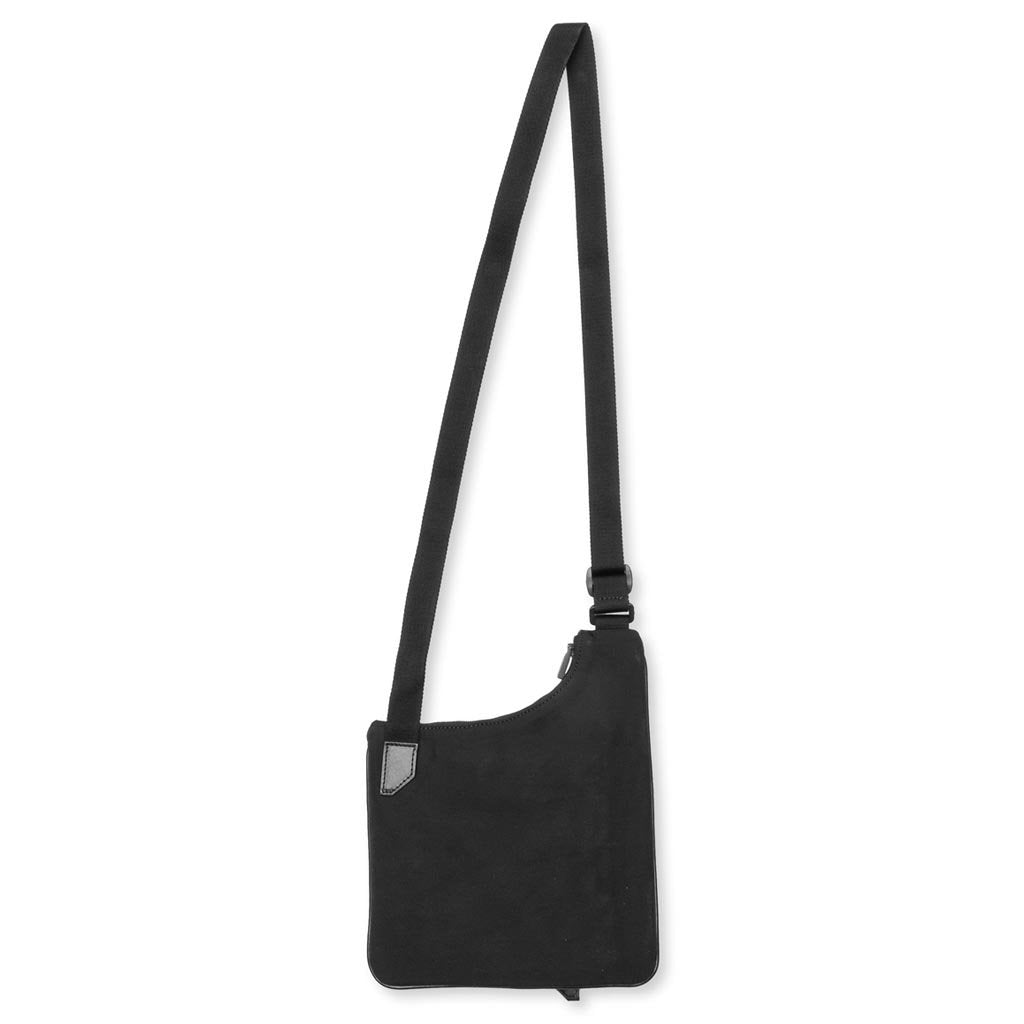 1017 9SM Asymmetrical Flat Pouch Shoulder Bag - Black