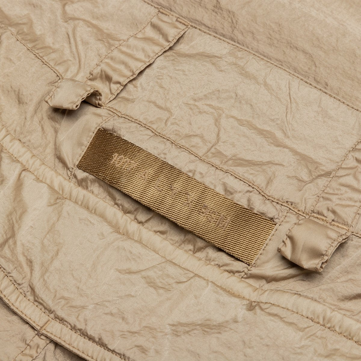 1017 9SM Cresent Zip Pant - Dark Tan
