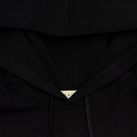 1017 9SM Hooded w/ Screen Prints Tee - Black