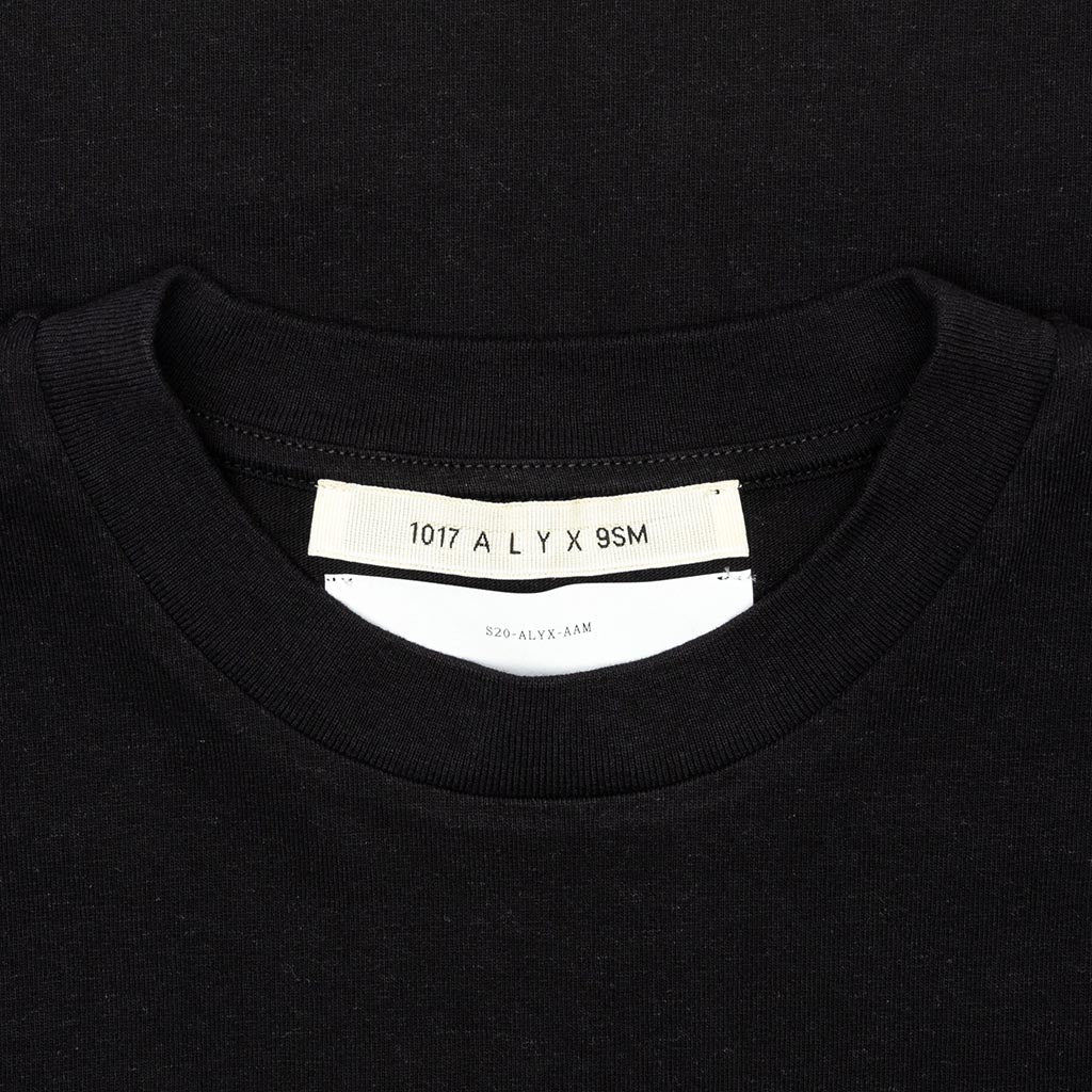 1017 9SM Serigraphic Logo S/S Tee - Black