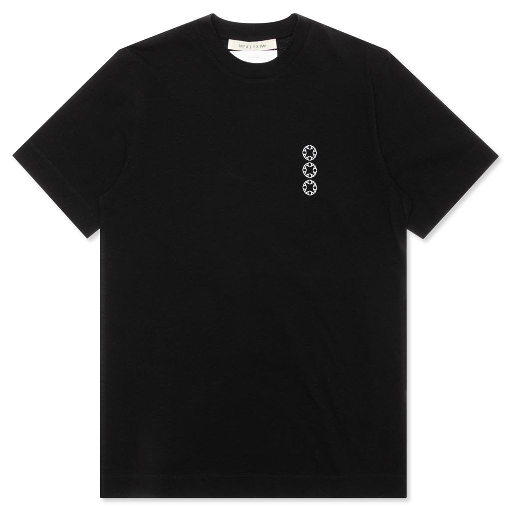 1017 9SM Serigraphic Logo S/S Tee - Black