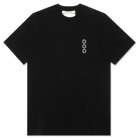 1017 9SM Serigraphic Logo S/S Tee - Black