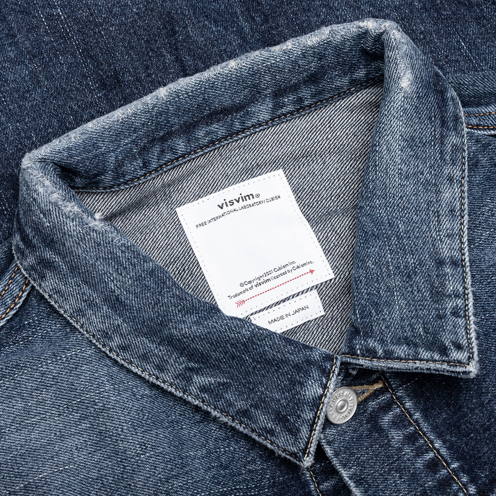 101X S/S Damaged Jacket 1010 - Indigo
