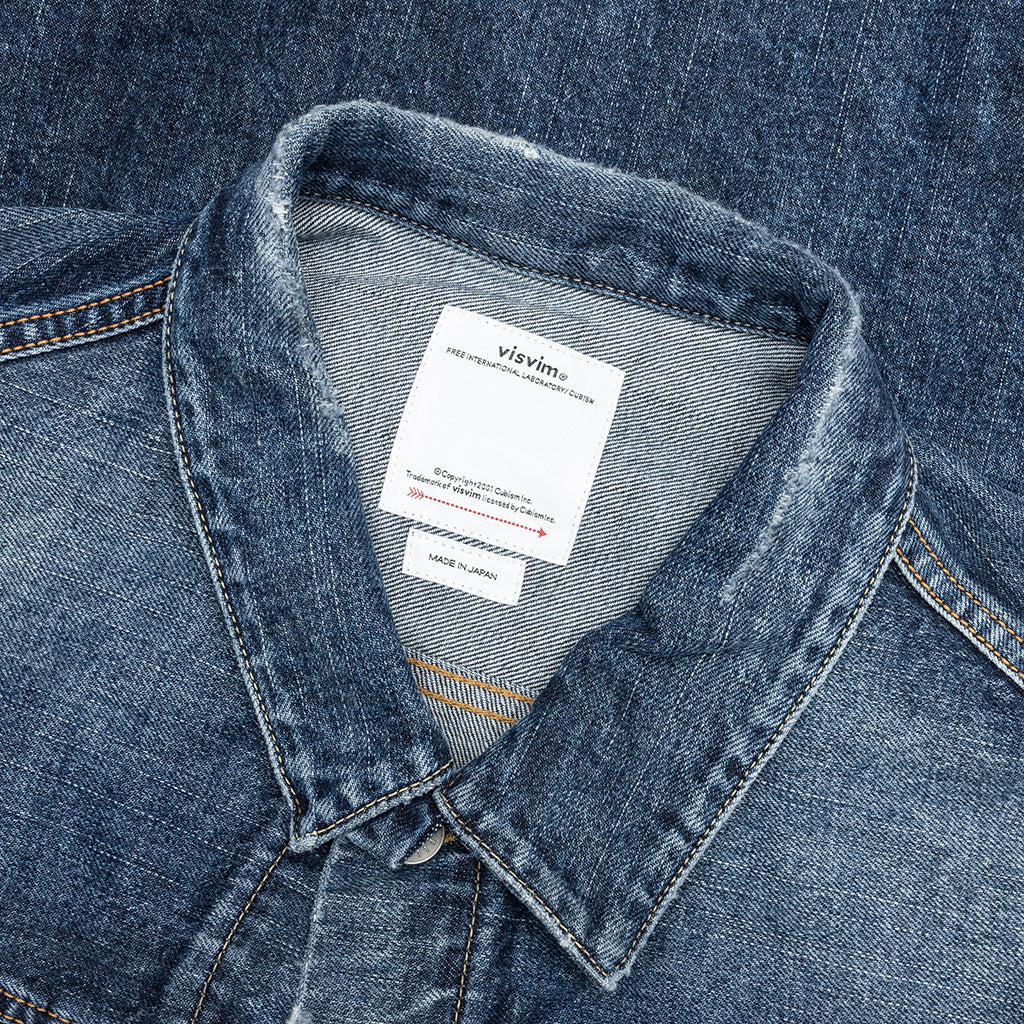 101XX DMGD-1010 S/S Jacket - Indigo