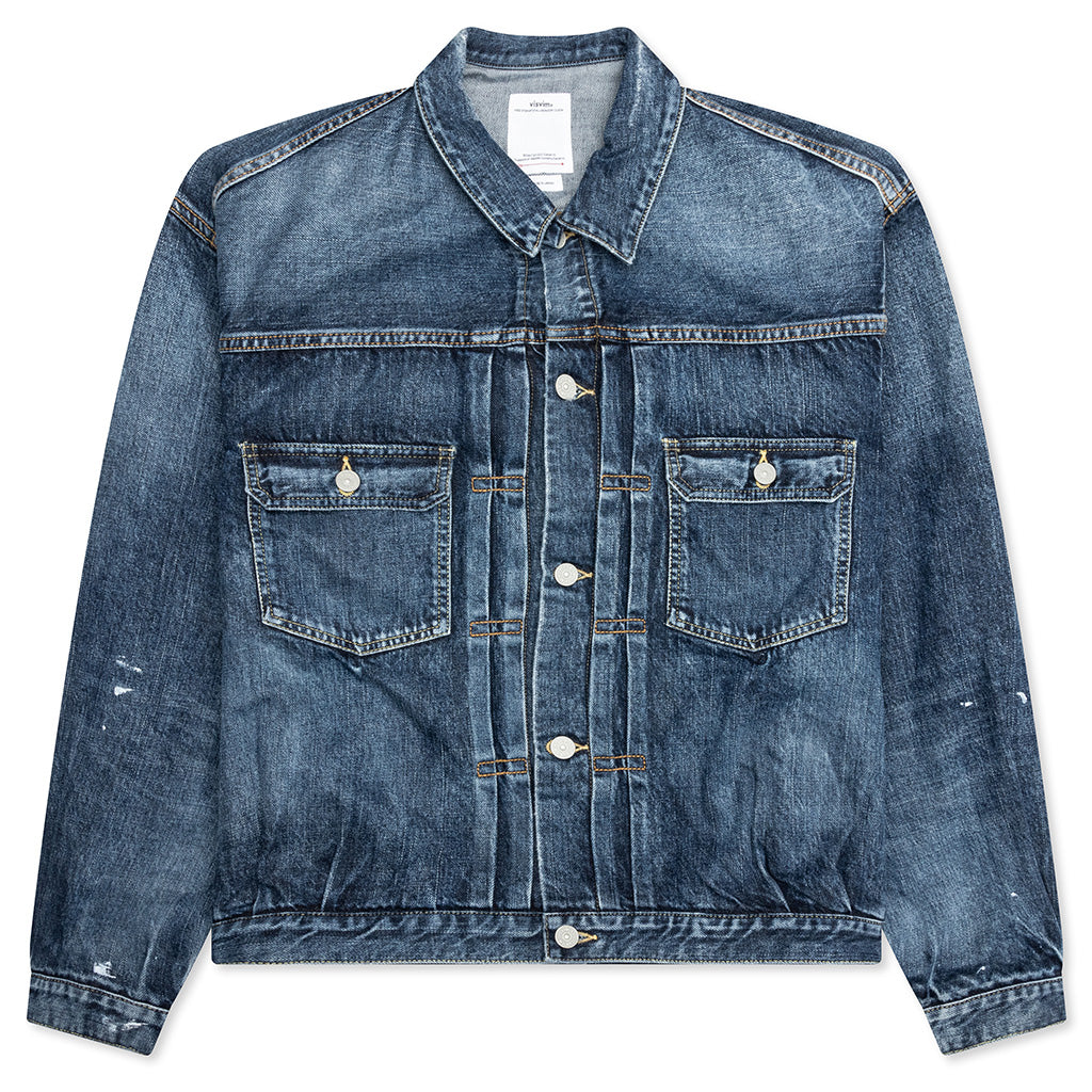 101XX DMGD-1010 S/S Jacket - Indigo