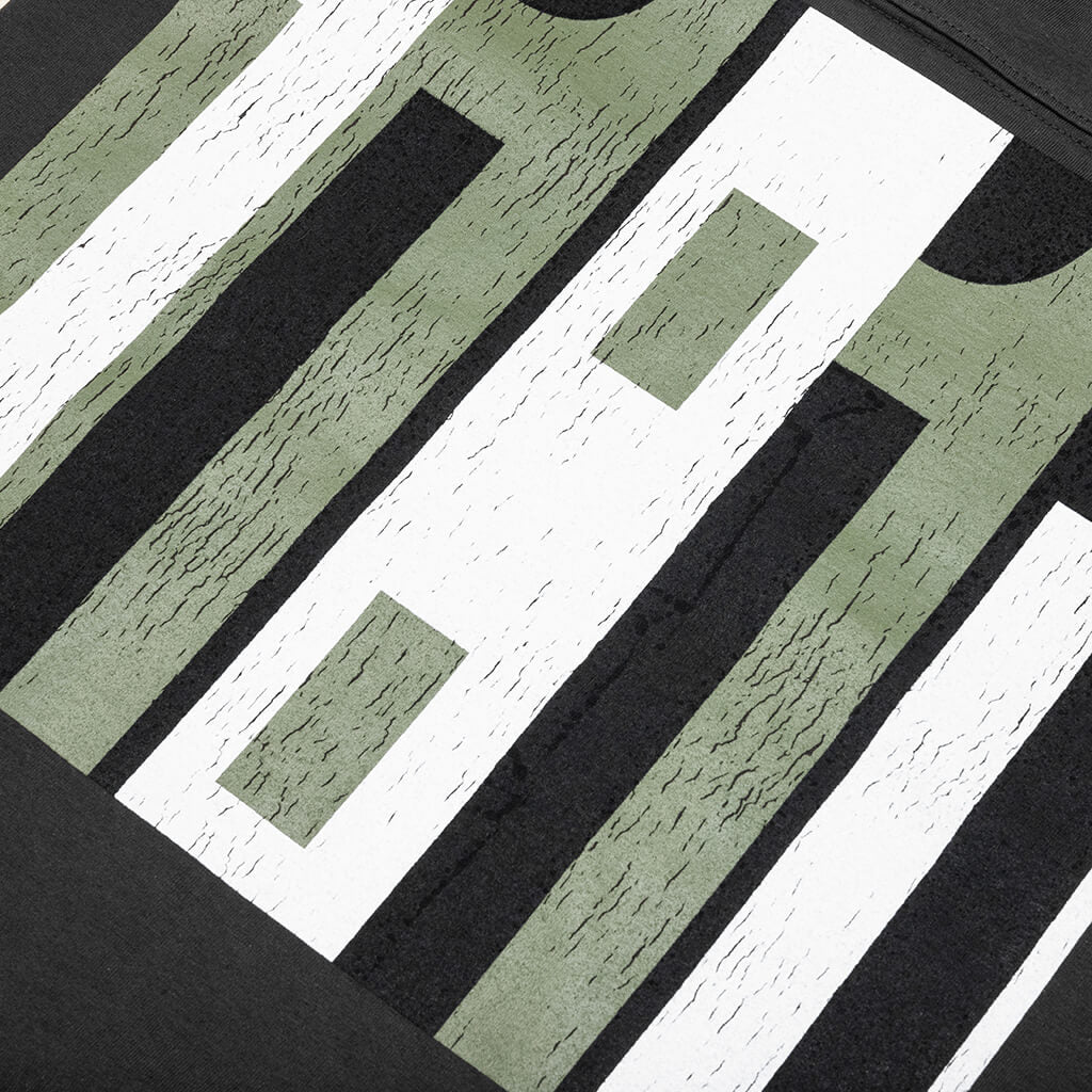 11:11 Football Top - Vintage Black