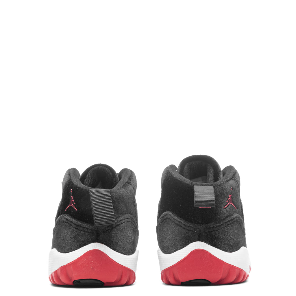 Jordan 11 Retro (TD) 'Bred Velvet' - Black/Gym Red/White