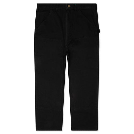 Double Knee Painter Pant - Black