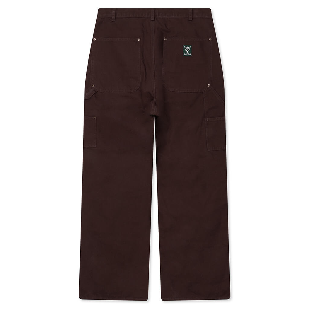 Double Knee Painter Pant - Brown