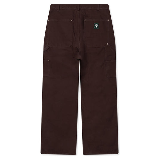 Double Knee Painter Pant - Brown