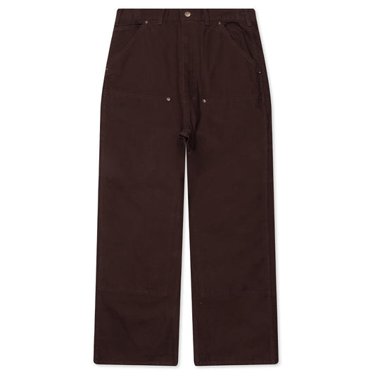 Double Knee Painter Pant - Brown
