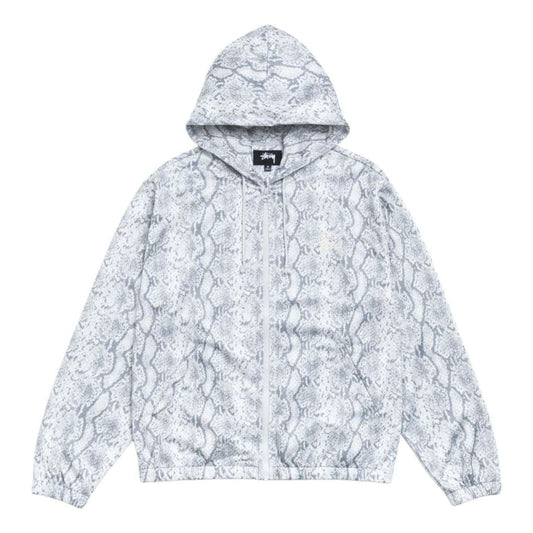 Stussy Athletic Mesh Zip Hoodie 'Snake' 1140391-SNAK