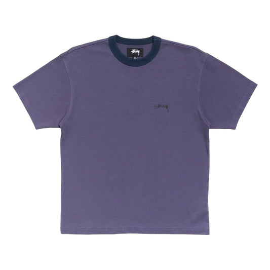 Stussy Ringer T-Shirt 'Blueberry' 1140399-BLBE