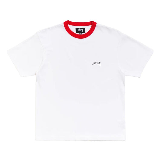 Stussy Ringer T-Shirt 'White' 1140399-WHIT