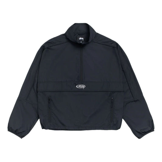 Stussy Lightweight Pullover Jacket 'Black' 115905-BLAC