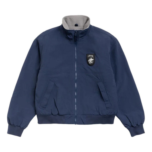 Stussy Polar Fleece Lined Jacket 'Navy' 115906-NAVY