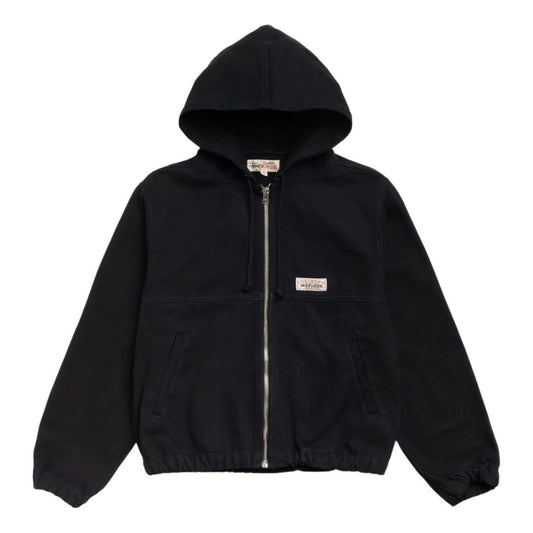 Stussy Work Jacket Unlined Canvas 'Black' 115896-BLAC