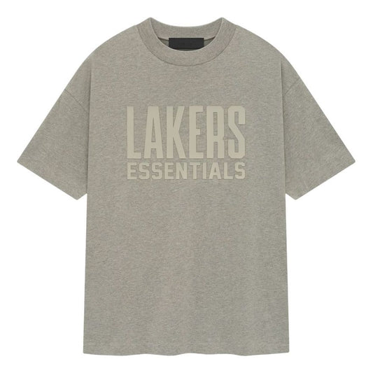 Fear of God Essentials x NBA Lakers T-Shirt 'Warm Heather' 125AL244305F