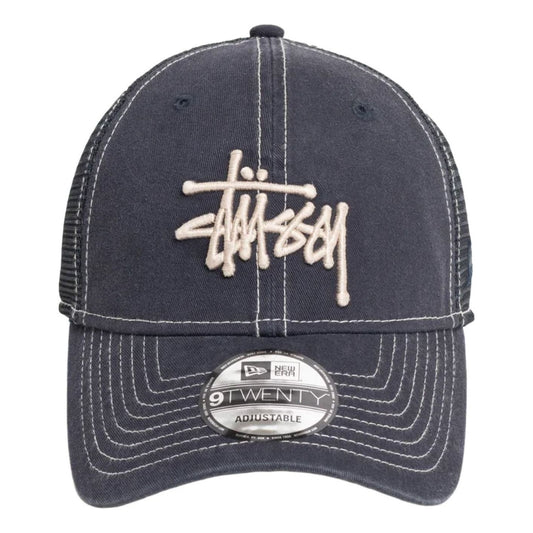 Stussy 9Twenty Washed Basic Trucker 'Navy' 1311164-NAVY